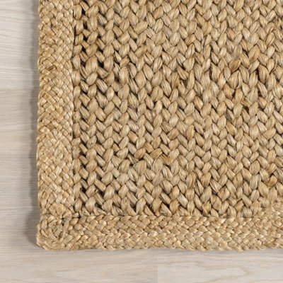 Lauren Liess x Rugs USA Willow Bordered Jute Area Rug | Wayfair